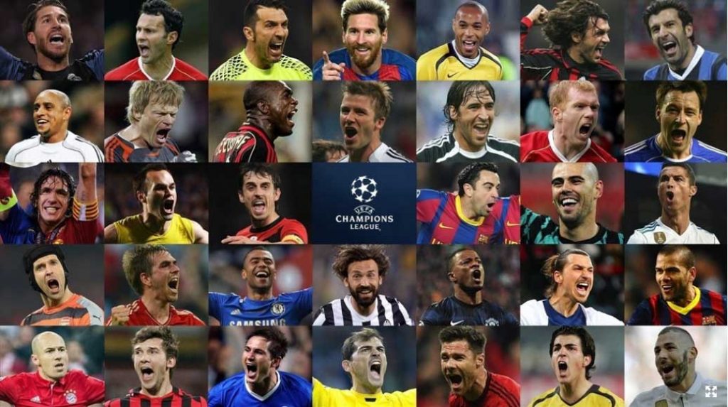 Jugadores centenarios de la UEFA Champions League