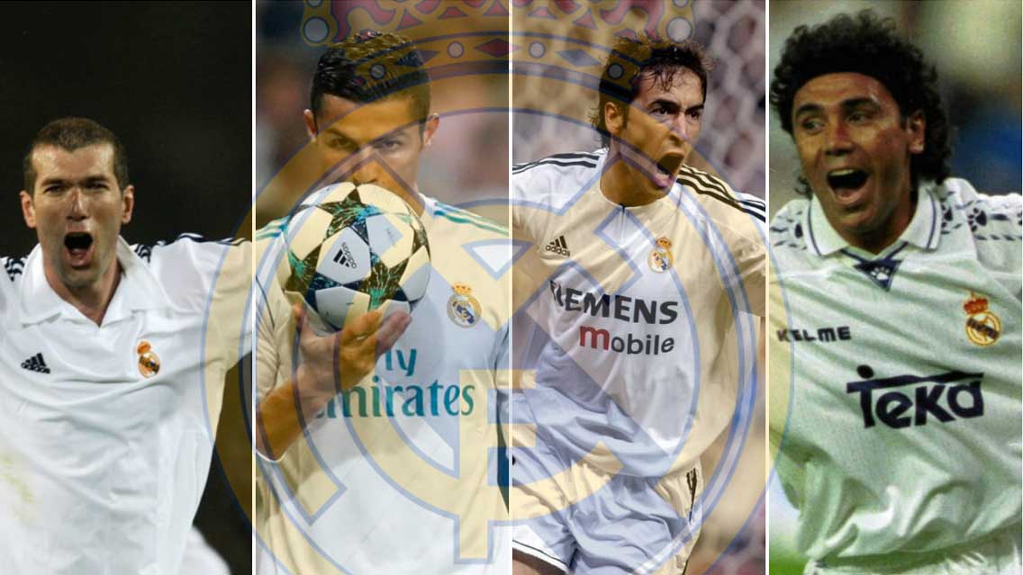 Las estrellas que han brillado en el Real Madrid