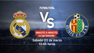 Real Madrid vs Getafe | La Liga | EN VIVO: Minuto a minuto