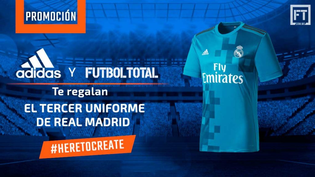 ¡Adidas y Futbol Total te regalan el jersey del Real Madrid!