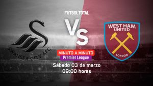 Swansea City vs West Ham United | Premier League | EN VIVO: Minuto a minuto