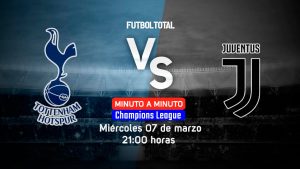 Tottenham Hotspur vs Juventus | Champions League | EN VIVO: Minuto a minuto