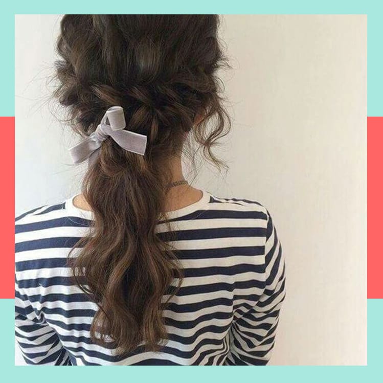 Peinados con listones sencillos que te encantarán