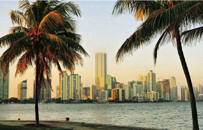 Miami-Dade visto desde Miami