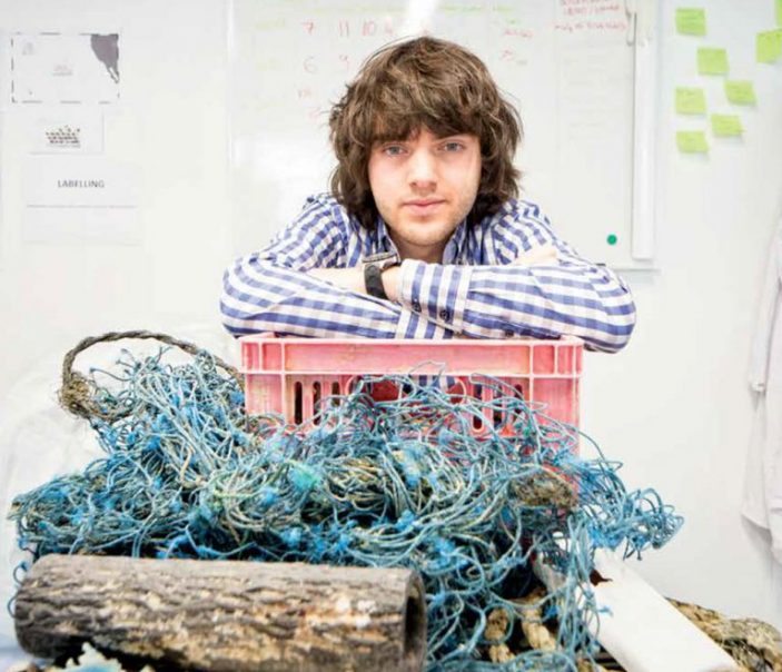 Boyan es el fundador de Ocean clean up 