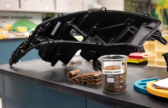 El uso de materiales sustentables en sus coches es una de las metas de Ford