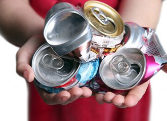 Reciclaje de aluminio, riqueza de hojalata