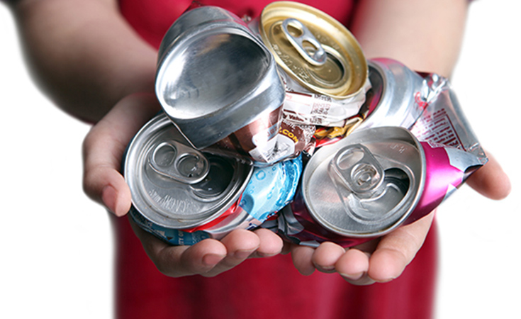 Reciclaje de aluminio, riqueza de hojalata