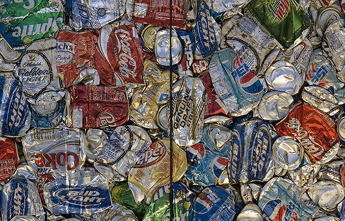 Reciclaje de aluminio, riqueza de hojalata 0
